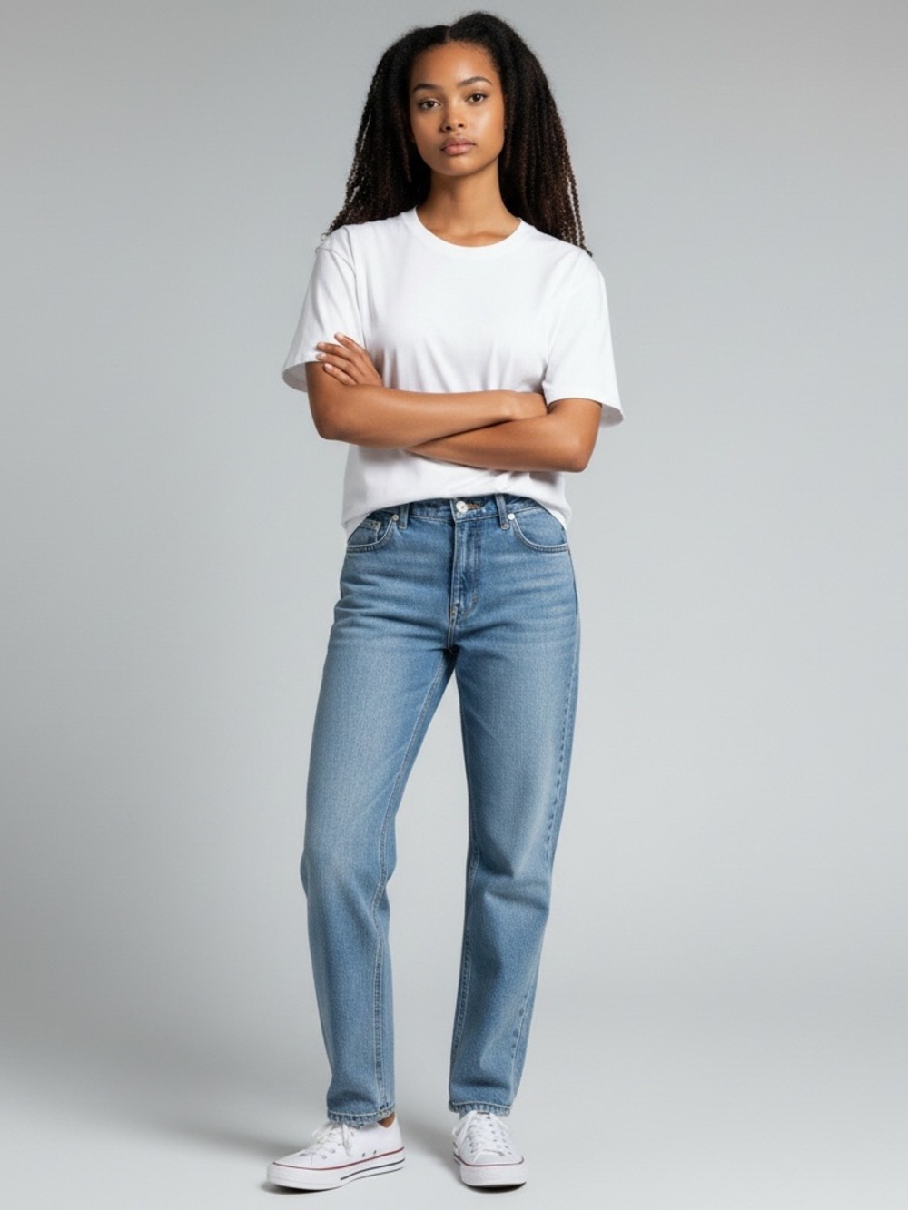 Rag & Bone New York High-Rise Button Fly Straight Leg Jeans Blue Size 24